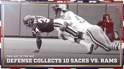 This Day in The Bay: 49ers Defense Collects 10 Sacks vs. the Rams