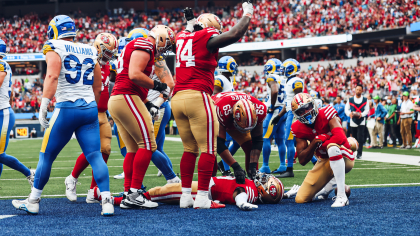 Can't-Miss Play: San Francisco 49ers receiver Deebo Samuel puts multiple  Los Angeles Rams defenders on skates en route to end zone for TD