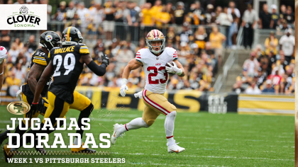 Jugadas Doradas: Captura de Talanoa Hufanga y Touchdown de 65 Yardas de  Christian McCaffrey