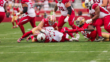 San Francisco 49ers linebacker Samson Ebukam (56) against the Los Angeles  Rams in an NFL football game, Sunday, Oct. 30, 2022, in Inglewood, Calif.  The 49ers won 31-14. (AP Photo/Jeff Lewis Stock Photo - Alamy