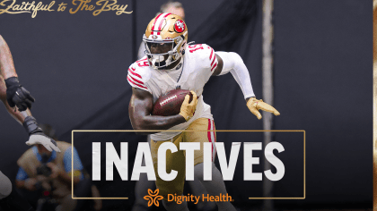 49ers-Dolphins: Deebo Samuel, Trent Williams set to play; Spencer Burford  among 4 inactives for Niners