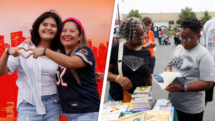 Chicago Bears, Bears Care, PNC Bank team up for drive-thru Back to School  Fair