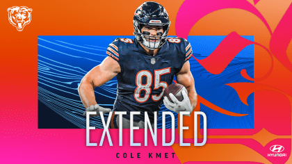 Chicago Bears Cole Kmet 85 Congratulates Editorial Stock Photo