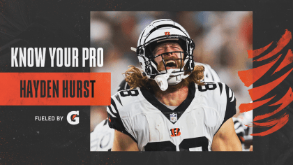 Bengals' Hayden Hurst finally has the opportunity to show he