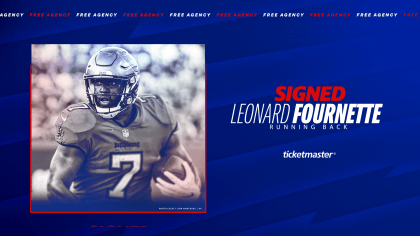 Leonard fournette 2025 signed jersey