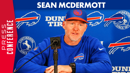 Buffalo Bills hold press conference 