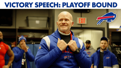 Allen's dominance delivers in Bills' playoff-clinching win