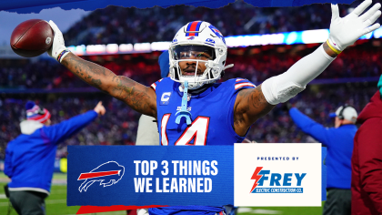 Top 3 Things We Learned from Bills vs. Dolphins