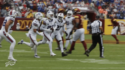 Buffalo Bills safety Micah Hyde (23) runs during the second half