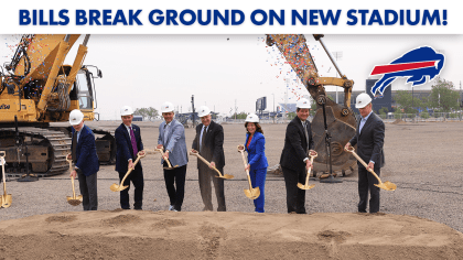 Buffalo Bills break ground on new home, reveal stadium name