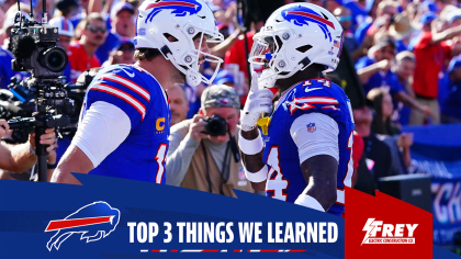 Top 3 things we learned from Bills vs. Vikings