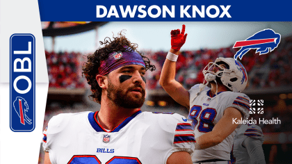 Buffalo Bills tight end Dawson Knox (88) lines up during an NFL football  game against the Green Bay Packers, Sunday, Oct. 30, 2022, in Orchard Park,  N.Y. (AP Photo/Bryan Bennett Stock Photo - Alamy