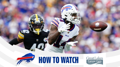 Bills vs. Steelers, How to watch, stream and listen