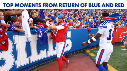 How Bills fans can get tickets for “The Return of the Blue & Red” night  practice