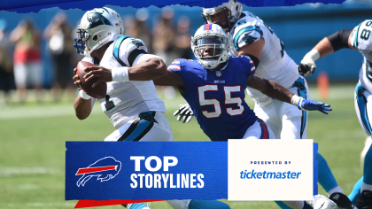 Top 5 storylines for Bills vs. Panthers