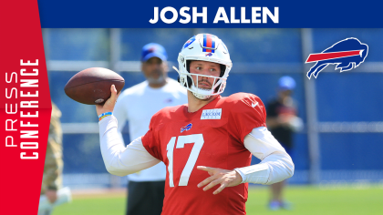 Helmet Stalker on X: Bills QB Josh Allen lost the end piece of