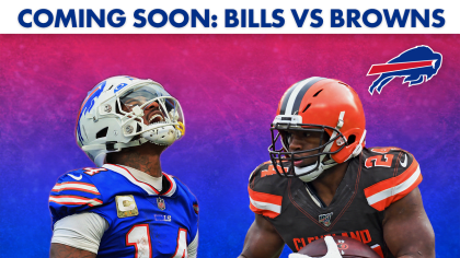 Coming Soon: Bills vs Browns