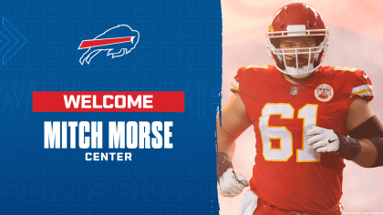 Morse takes pay cut to stay as Bills center