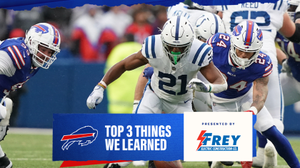 things we learned from Bills vs. | 11