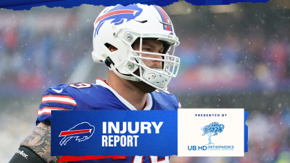 Bills tackle Spencer Brown injured against Chiefs