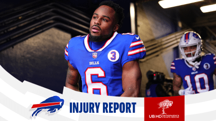 Bills injury report for Wild Card game vs. Dolphins