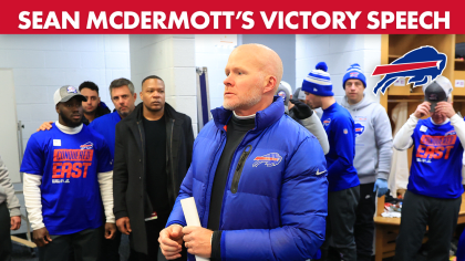 Bucs Postgame Victory Speech Following Win Over Panthers to Clinch