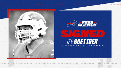 Buffalo Bills re-sign guard Ike Boettger to solidify depth at