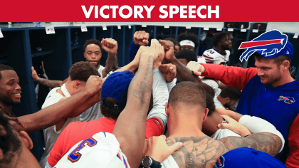 Sean McDermott Buffalo Bills locker room speech post-Jets win