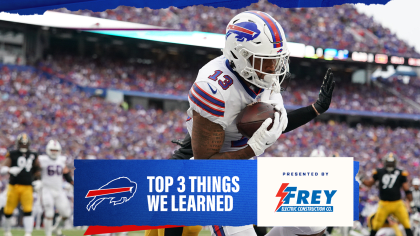 Buffalo Bills on X: The defense dominated. Top 3 things we learned from  #BUFvsWAS:   / X