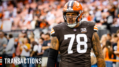 Browns roster moves: 5 made Tuesday including the return of a