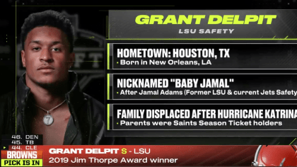 2020 NFL Draft: Cleveland Browns Pick S Grant Delpit at No. 44 - Dawgs By  Nature