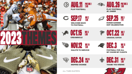 Buccaneers Announce 2023 Home Game Themes, Including Creamsicle