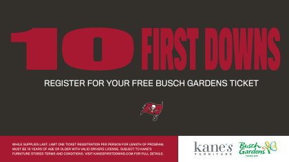 You Get A Free Busch Gardens Ticket When Buccaneers Score 21 Points Or More