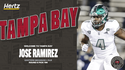 Tampa Bay Buccaneers draft Eastern Michigan's Jose Ramirez, 196th overall