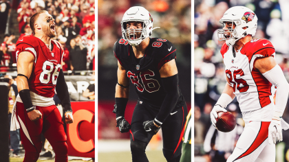 Cardinals photo journal recap tight end Zach Ertz's 2021 season