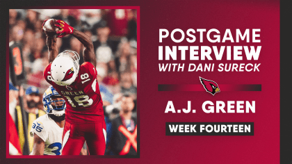 A.J. Green Postgame Interview Week 14