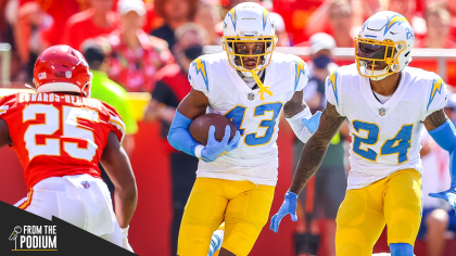 Chargers DB Michael Davis Recovers Pair Of Fumbles In Win Over Chiefs