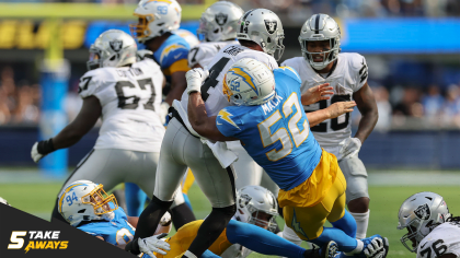 Chargers News: Bolts earn 'B' grade in win over Raiders - Bolts From The  Blue