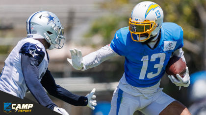 Chargers Camp Report: Bolts Host Cowboys for Joint Practice No. 1