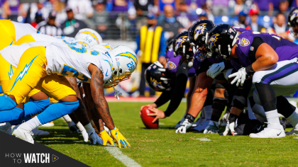How to Watch Chargers vs. Ravens on November 26, 2023