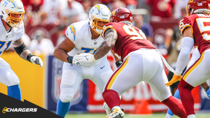 Chargers vs. Washington matchups: Rashawn Slater makes debut - Los