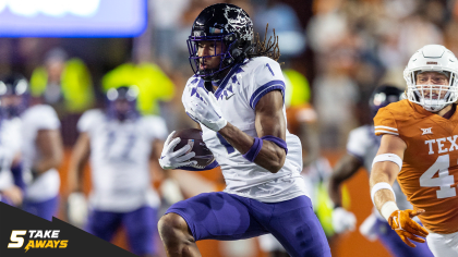 Chargers Make History by Drafting TCU Trio of Skill Position