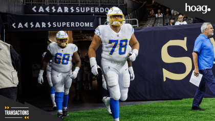 Full List of Los Angeles Chargers 2018 Transactions