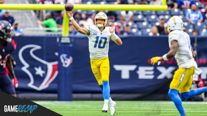Chargers Fall to Texans, 41-29