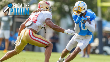 See photos of the San Francisco 49ers in their first practice of the season