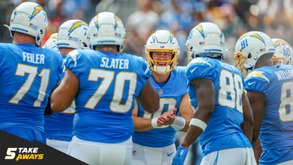 Los Angeles Chargers vs Jacksonville Jaguars final score 38-10