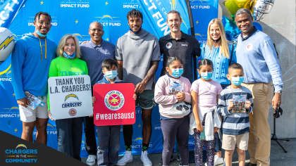 How The Chargers Are Fostering Community And Impact Into Their Legacy