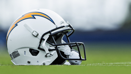 Charitybuzz: Derwin James Hand-Signed Los Angeles Chargers Helmet