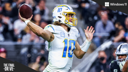 Chargers Fall to Raiders in Overtime, 35-32, in Week 18 of 2021 Season