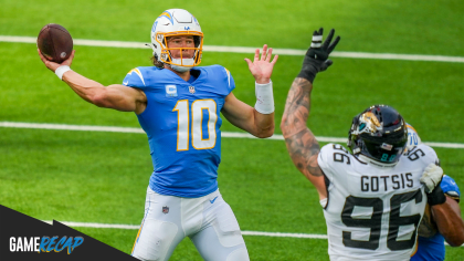 Justin Herbert throws 3 TD passes to get first NFL win as the Los Angeles  Chargers defeat the Jacksonville Jaguars: Recap, score, stats and more 